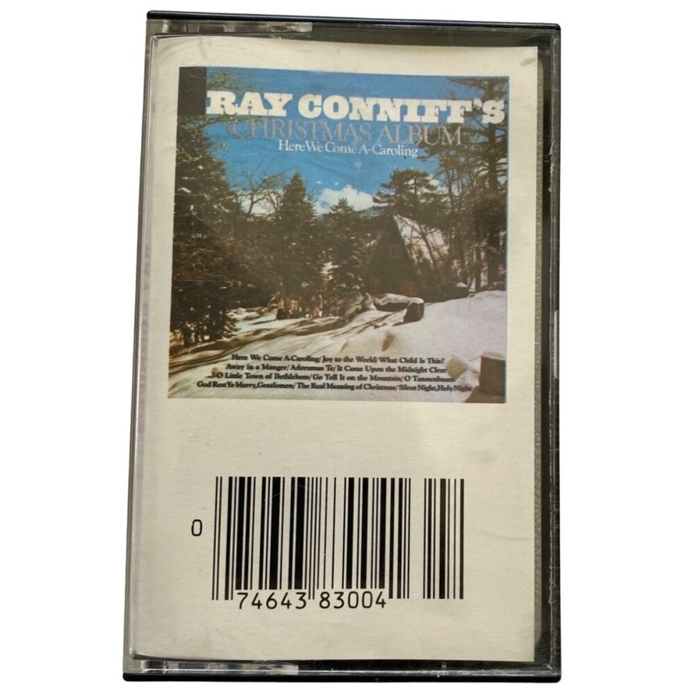 Ray Conniffs Christmas Album Here We Come A Caroling Music Audio Cassette u